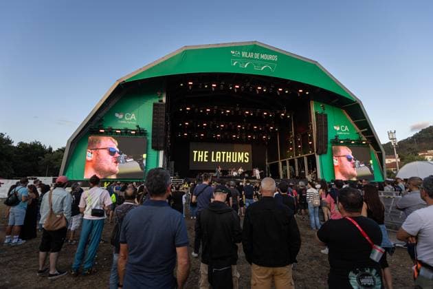 August 20, 2026, Vilar De Mouros, Portugal: British indie?rock band The Lathums perform during the third day of the Vilar de Mouros Festival. Vilar De Mouros Portugal - ZUMAs197 20260820_aaa_s197_447 Copyright: xDiogoxBaptistax
