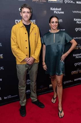 August 20, 2026, Bronx, New York, USA: Harri Grace and Chloe Leland attend premiere of The Cycle of Love at DGA Theater in New York on August 20, 2026. Bronx USA - ZUMAr339 20260820_znp_r339_023 Copyright: xLevxRadinx