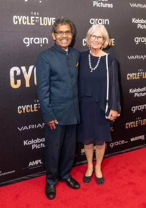 August 20, 2026, Bronx, New York, USA: P. K. Mahanandia and Lotta Von Schedvin attend premiere of The Cycle of Love at DGA Theater in New York on August 20, 2026. Bronx USA - ZUMAr339 20260820_znp_r339_034 Copyright: xLevxRadinx
