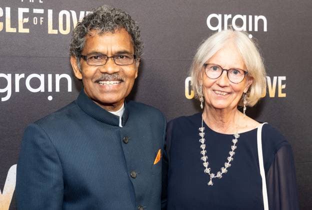 August 20, 2026, Bronx, New York, USA: P. K. Mahanandia and Lotta Von Schedvin attend premiere of The Cycle of Love at DGA Theater in New York on August 20, 2026. Bronx USA - ZUMAr339 20260820_znp_r339_035 Copyright: xLevxRadinx
