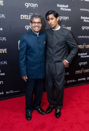 August 20, 2026, Bronx, New York, USA: P. K. Mahanandia and Chirag Benedict Lobo attend premiere of The Cycle of Love at DGA Theater in New York on August 20, 2026. Bronx USA - ZUMAr339 20260820_znp_r339_054 Copyright: xLevxRadinx