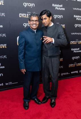 August 20, 2026, Bronx, New York, USA: P. K. Mahanandia and Chirag Benedict Lobo attend premiere of The Cycle of Love at DGA Theater in New York on August 20, 2026. Bronx USA - ZUMAr339 20260820_znp_r339_055 Copyright: xLevxRadinx