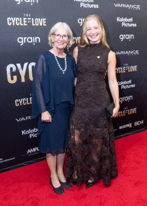 August 20, 2026, Bronx, New York, USA: Lotta Von Schedvin and Mina Dale attend premiere of The Cycle of Love at DGA Theater in New York on August 20, 2026. Bronx USA - ZUMAr339 20260820_znp_r339_057 Copyright: xLevxRadinx