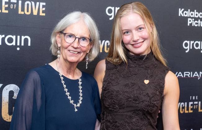 August 20, 2026, Bronx, New York, USA: Lotta Von Schedvin and Mina Dale attend premiere of The Cycle of Love at DGA Theater in New York on August 20, 2026. Bronx USA - ZUMAr339 20260820_znp_r339_058 Copyright: xLevxRadinx