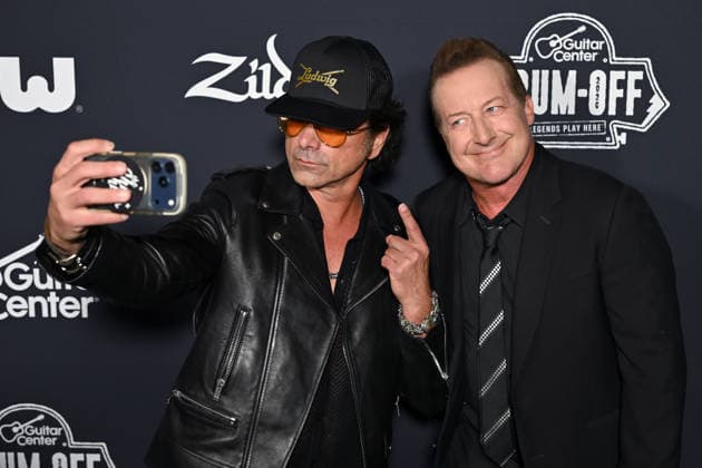 Guitar Center s Drum-Off National Finale Los Angeles CA Aug 20: Tre Cool & John Stamos at Guitar Center s Drum-Off National Finale on August 20, 2026 Credit: Michael Mattes Admedia EDITORIAL USE ONLY  Copyright: xx AdMediax admphotosthree012269