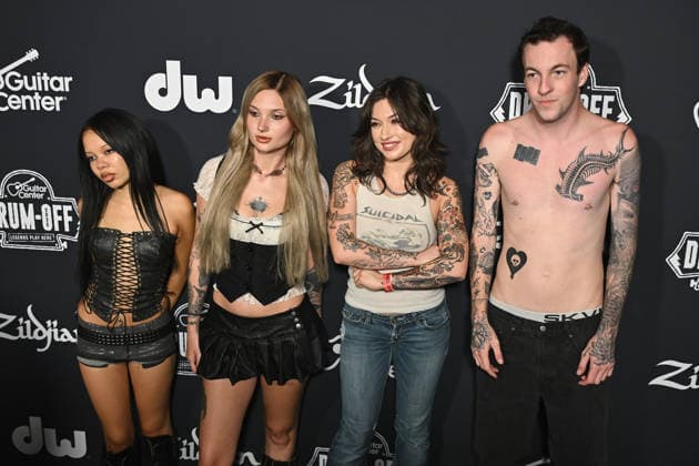 Guitar Center s Drum-Off National Finale Los Angeles CA Aug 20: Kate Mess, Tosh Peterson, MOMO III, Jordi at Guitar Center s Drum-Off National Finale on August 20, 2026 Credit: Michael Mattes Admedia EDITORIAL USE ONLY  Copyright: xx AdMediax admphotosthree012251