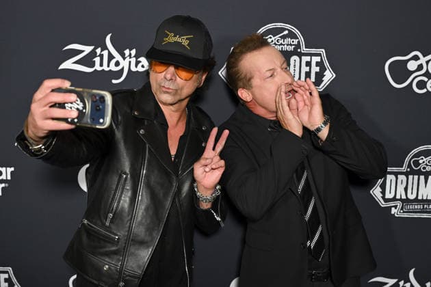 Guitar Center s Drum-Off National Finale Los Angeles CA Aug 20: Tre Cool & John Stamos at Guitar Center s Drum-Off National Finale on August 20, 2026 Credit: Michael Mattes Admedia EDITORIAL USE ONLY  Copyright: xx AdMediax admphotosthree012249