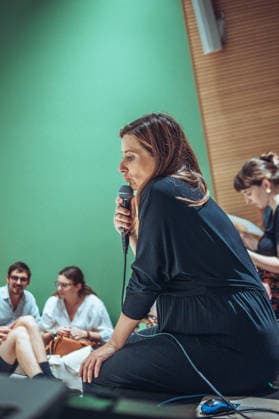 Green Party Presidential Candidate Attends Summer Days - Grenoble Marine Tondelier, the French Green Party s presidential candidate, is attending the party s Summer Days gathering in Grenoble. Addressing her supporters, she continues to advocate for a broad alliance of the Left. Genoble, France on August 20, 2026. Photo by Leo Previtali ABACAPRESS.COM Grenoble France  Copyright: xPrevitalixLeo ABACAx