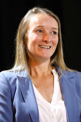 Claudia Wittig beim Politsnak des DGB Halle-Dessau und des Landesbüros Sachsen-Anhalt im Puschkino. Halle (Saale), 20.08.2026 *** Claudia Wittig at the political discussion hosted by the DGB Halle-Dessau and the Saxony-Anhalt Regional Office at the Puschkino in Halle-Saale, August 20, 2026 Foto:xR.xStoffelsx xFuturexImagex politsnack_6817