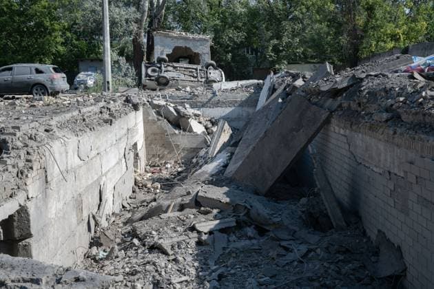 Aftermath of Russian Missile and Drone Attack in Kyiv KYIV, UKRAINE AUGUST 21, 2026: The aftermath of a combined missile and drone attack launched by Russia on Kyiv in the early hours of August 20, 2026. According to Kyiv Mayor Vitali Klitschko, at least 15 people were killed and 33 others injured. August 21 has been declared a day of mourning in the capital for the victims of the attack. Kyiv Ukraine Copyright: x xNastassiaxKantorowiczxTorresx xJNAxPressx