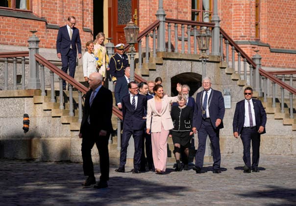 Sweden s Crown Princess Victoria and Prince Daniel during their visit to Vaasa, Finland on Friday, 21st August, 2026. With her visit, the Crown Princess Victoria honored the 250 years of the Court of Appeal of Vaasa. - Vaasa Finland  Copyright: xx lFnQQD2P0OE