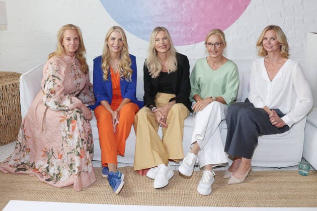 be:well Summit Jeanette Lenski, Tanja Buelter, Nina Ruge, Dr. Alexa Iwan, Britta Steffen,, be:well Summit Programm, LUX Loft Hamburg, 20.08.2026 *** be well Summit: Jeanette Lenski, Tanja Buelter, Nina Ruge, Dr. Alexa Iwan, Britta Steffen, be well Summit Program, LUX Loft Hamburg, August 20, 2026 Copyright: xEventpressxBecherx