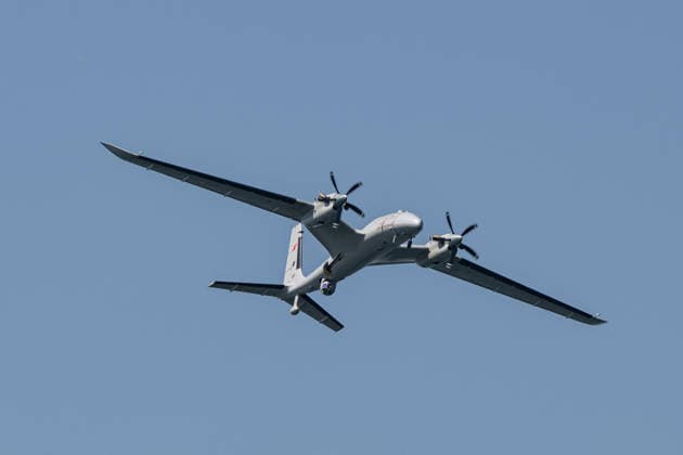 TEKNOFEST Blue Homeland KOCAELI, TURKIYE - AUGUST 21: Multirole high-altitude long-endurance (HALE) unmanned combat aerial vehicle, (UCAV) Bayraktar Akinci perform demonstration flight as TEKNOFEST Blue Homeland continues at the Golcuk Naval Shipyard Command in Kocaeli, Turkiye, on August 21, 2026. Organized under the main leadership of the Turkish National Defense Ministry and the Turkish Technology Team Foundation (T3 Foundation), with Anadolu as the Global Communication Partner, the event showcases Turkiye s maritime power, defense capabilities, and indigenous technologies. Gathering technology and defense industry enthusiasts around a maritime focus, the festival will welcome visitors through August 23. Celal Gunes Anadolu Kocaeli Tur  Copyright: x2026xAnadoluxCelalxGunesx
