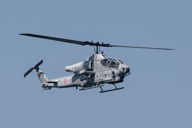 TEKNOFEST Blue Homeland KOCAELI, TURKIYE - AUGUST 21: Cobra helicopters belonging to the Turkish Naval Forces perform demonstration flight as TEKNOFEST Blue Homeland continues at the Golcuk Naval Shipyard Command in Kocaeli, Turkiye, on August 21, 2026. Organized under the main leadership of the Turkish National Defense Ministry and the Turkish Technology Team Foundation (T3 Foundation), with Anadolu as the Global Communication Partner, the event showcases Turkiye s maritime power, defense capabilities, and indigenous technologies. Gathering technology and defense industry enthusiasts around a maritime focus, the festival will welcome visitors through August 23. Celal Gunes Anadolu Kocaeli Turkey. Editorial use only. Please get in touch f  Copyright: x2026xAnadoluxCelalxGunesx