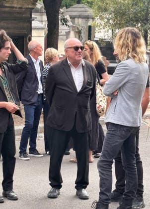 The Funeral Of Actress Dominique Frot - Paris Jean-Christophe Bouvet during the funeral of actress Dominique Frot, the younger sister of Catherine Frot, who died at the age of 68 on August 7, 2026, takes place this Friday, August 21, 2026, at 4:00 p.m. in the Salle de la Coupole at Père-Lachaise Cemetery in Paris Paris France  Copyright: xMabinxKendra ABACAx