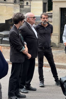The Funeral Of Actress Dominique Frot - Paris Jean-Christophe Bouvet during the funeral of actress Dominique Frot, the younger sister of Catherine Frot, who died at the age of 68 on August 7, 2026, takes place this Friday, August 21, 2026, at 4:00 p.m. in the Salle de la Coupole at Père-Lachaise Cemetery in Paris Paris France  Copyright: xMabinxKendra ABACAx