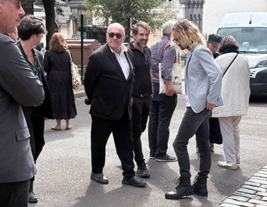 The Funeral Of Actress Dominique Frot - Paris Jean-Christophe Bouvet during the funeral of actress Dominique Frot, the younger sister of Catherine Frot, who died at the age of 68 on August 7, 2026, takes place this Friday, August 21, 2026, at 4:00 p.m. in the Salle de la Coupole at Père-Lachaise Cemetery in Paris Paris France  Copyright: xMabinxKendra ABACAx
