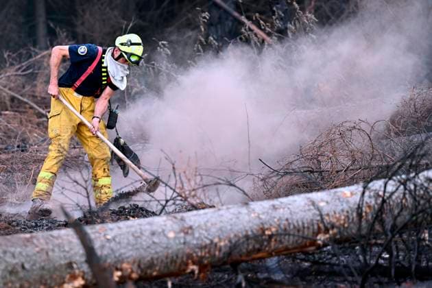 Fire in the Belgian High Fens 21 08 2026 HAUTES FAGNES, BELGIUM - AUGUST 21 : Fire in the Belgian High Fens «The worst fire in Belgium s history» (Signal de Botrange) & visites encadrées par les services d intervention on August 21, 2026 in Hautes Fagnes, Belgium, 21 08 2026 Hautes Fagnes Belgium  Copyright: xDidierxLebrunx
