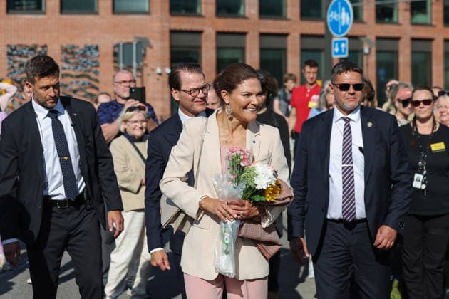 August 21, 2026, Espoo, Uusimaa, Finland: Following their visit to Vaasa, Swedish Crown Princess Victoria and Prince Daniel visited Aalto University in Espoo. Espoo Finland - ZUMAt227 20260821_zip_t227_005 Copyright: xMarinaxTakimotox