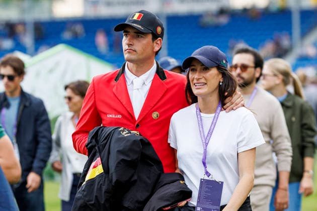AACHEN - FEI World Championships 2026, AACHEN - FEI World Championships 2026 PHILIPPAERTS Nicola (BEL), SPRINGSTEEN Jessica (USA) Impression Cours-Walk Parcousbesichtigung FEI Jumping World Championship Second Competition Team Final & Second Individual Qualifier Mercedes-Benz Prize Aachen, Reitstadion Soers 21. August 2026 - *** 2026 FEI World Championships in Aachen, AACHEN FEI World Championships 2026 Nicola BEL (PHILIPPAERTS), Jessica SPRINGSTEEN (USA) Impression Course Walk Course Inspection FEI Jumping World Championship Second Competition Team Final Second Individual Qualifier Mercedes-Benz Prize Aachen, Soers Equestrian Stadium, August 21, 2026