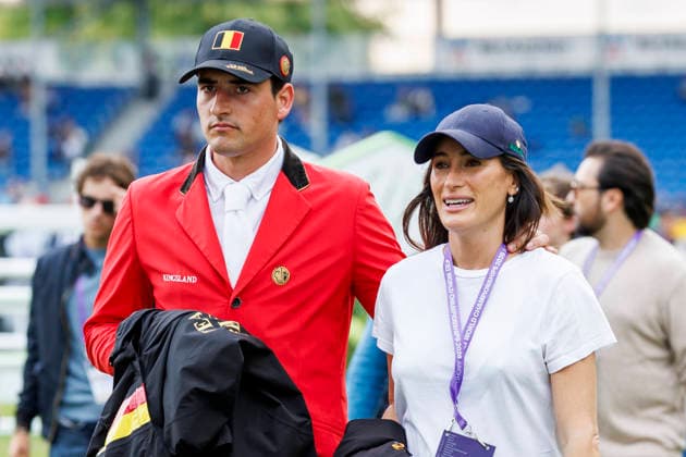 AACHEN - FEI World Championships 2026, AACHEN - FEI World Championships 2026 PHILIPPAERTS Nicola (BEL), SPRINGSTEEN Jessica (USA) Impression Cours-Walk Parcousbesichtigung FEI Jumping World Championship Second Competition Team Final & Second Individual Qualifier Mercedes-Benz Prize Aachen, Reitstadion Soers 21. August 2026 - *** 2026 FEI World Championships in Aachen, AACHEN FEI World Championships 2026 Nicola BEL (PHILIPPAERTS), Jessica SPRINGSTEEN (USA) Impression Course Walk Course Inspection FEI Jumping World Championship Second Competition Team Final Second Individual Qualifier Mercedes-Benz Prize Aachen, Soers Equestrian Stadium, August 21, 2026