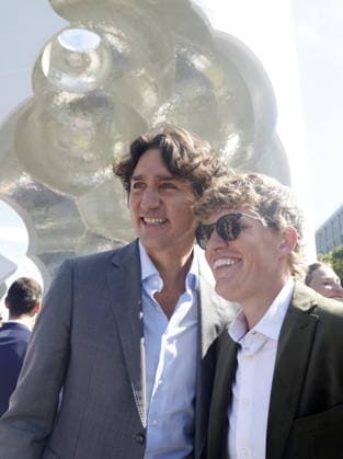 August 21, 2026, Ottawa, On, CANADA: Former prime minister Justin Trudeau arrives at the opening ceremony of Thunderhead, the 2SLGBTQI+ National Monument, in Ottawa, Friday, Aug. 21, 2026. Ottawa CANADA  - ZUMAc35_ 20260821_zaf_c35_016 Copyright: xPatrickxDoylex