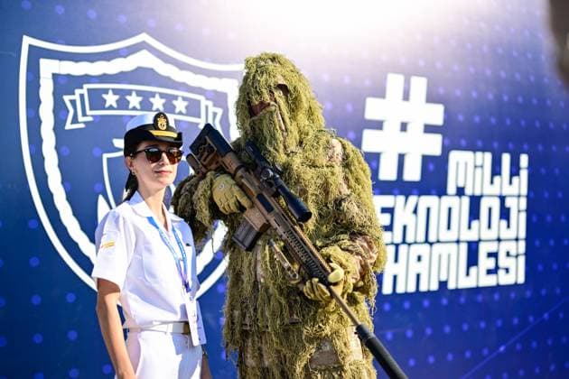 TEKNOFEST Blue Homeland KOCAELI, TURKIYE - AUGUST 21: TEKNOFEST Blue Homeland continues at the Golcuk Naval Shipyard Command in Kocaeli, Turkiye, on August 21, 2026. Organized under the main leadership of the Turkish National Defense Ministry and the Turkish Technology Team Foundation (T3 Foundation), with Anadolu as the Global Communication Partner, the event showcases Turkiye s maritime power, defense capabilities, and indigenous technologies. Gathering technology and defense industry enthusiasts around a maritime focus, the festival will welcome visitors through August 23. Cem Tekkesinoglu Anadolu Kocaeli Turkey. Editorial use only. Please get in touch for any other usage.  Copyright: x2026xAnadoluxCemxTekkesinoglux