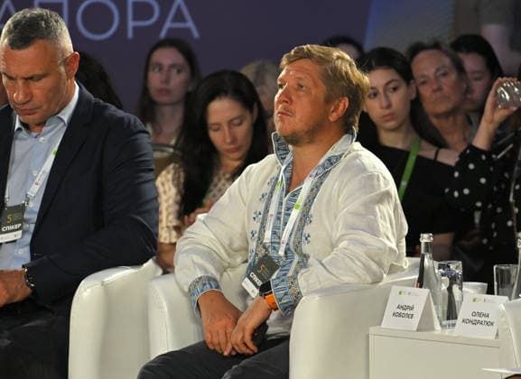 Ukrainian politician, entrepreneur, and former CEO of Naftogaz (2014-2021) Andrii Koboliev attends the 35 Years of Restored Independence: Unity Around the Flag National Roundtable, organised by the Kyiv Security Forum, ahead of Ukraine’s 35th Independence Day, Kyiv, Ukraine, August 21, 2026. (Photo by Yevhen Kotenko Ukrinform) National roundtable marking 35 years of Ukraine’s independence  Copyright: xYevhenxKotenkox