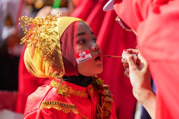 August 22, 2026, Banda Aceh, Aceh, Indonesia: Kindergarten children, accompanied by their teachers and parents, were seen participating in an Independence Day parade in Banda Aceh, Aceh Province, Indonesia, on Saturday. Dressed in traditional costumes from various regions and outfits representing diverse professions, the thousands of participants paraded through the city to celebrate Indonesia s independence, with the aim of fostering a sense of nationalism and togetherness from an early age. Banda Aceh Indonesia - ZUMAi115 20260822_zip_i115_001 Copyright: xMuhammadxIqbalx