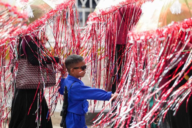 August 22, 2026, Banda Aceh, Aceh, Indonesia: Kindergarten children, accompanied by their teachers and parents, were seen participating in an Independence Day parade in Banda Aceh, Aceh Province, Indonesia, on Saturday. Dressed in traditional costumes from various regions and outfits representing diverse professions, the thousands of participants paraded through the city to celebrate Indonesia s independence, with the aim of fostering a sense of nationalism and togetherness from an early age. Banda Aceh Indonesia  - ZUMAi115 20260822_zip_i115_010 Copyright: xMuhammadxIqbalx