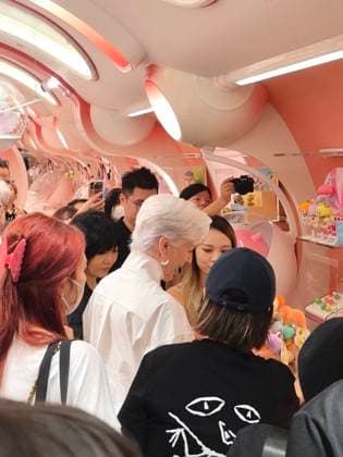 SHANGHAI, CHINA - AUGUST 22: American author and model Maye Musk shops for blind boxes at a MINISO store on Nanjing Road Pedestrian Street on August 22, 2026 in Shanghai, China.  Copyright: xVCGx 111661421185