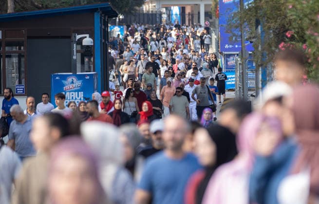 TEKNOFEST Blue Homeland KOCAELI, TURKIYE - AUGUST 22: People continue to visit the TEKNOFEST Blue Homeland at the Golcuk Naval Shipyard Command in Kocaeli, Turkiye, on August 22, 2026. Organized under the main leadership of the Turkish National Defense Ministry and the Turkish Technology Team Foundation (T3 Foundation), with Anadolu as the Global Communication Partner, the event showcases Turkiye s maritime power, defense capabilities, and indigenous technologies. Gathering technology and defense industry enthusiasts around a maritime focus, the festival will welcome visitors through August 23. Ibrahim Yozoglu Anadolu Kocaeli Turkey. Editorial use only. Please get in touch for any other usage.  Copyright: x2026xAnadoluxIbrahimxYozoglux
