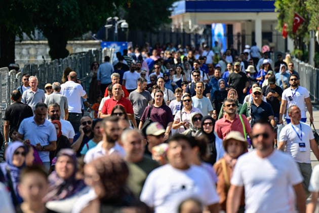 TEKNOFEST Blue Homeland KOCAELI, TURKIYE - AUGUST 22: Large crowds visit TEKNOFEST Blue Homeland as it continues at the Golcuk Naval Shipyard Command in Kocaeli, Turkiye, on August 22, 2026. Organized under the main leadership of the Turkish National Defense Ministry and the Turkish Technology Team Foundation (T3 Foundation), with Anadolu as the Global Communication Partner, the event showcases Turkiye s maritime power, defense capabilities, and indigenous technologies. Gathering technology and defense industry enthusiasts around a maritime focus, the festival will welcome visitors through August 23. Cem Tekkesinoglu Anadolu Kocaeli Turkey. Editorial use only. Please get in touch for any other usage.  Copyright: x2026xAnadoluxCemxTekkesinoglux