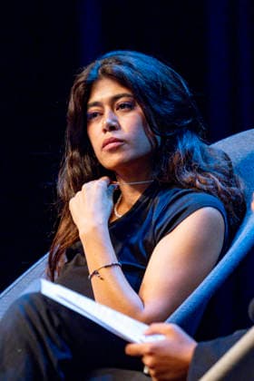 NEWS : AMFIS - La France Insoumise - Chateauneuf-sur-Isere - 22 08 2026 Rima Hassan participe aux AMFIS 2026, universitÃ d Ã tÃ de la France Insoumise, Ã ChÃ¢teauneuf-sur-Isere le 22 08 2026. Photo Sandrine Thesillat PsNewZ  Copyright: xSandrinexThesillatx