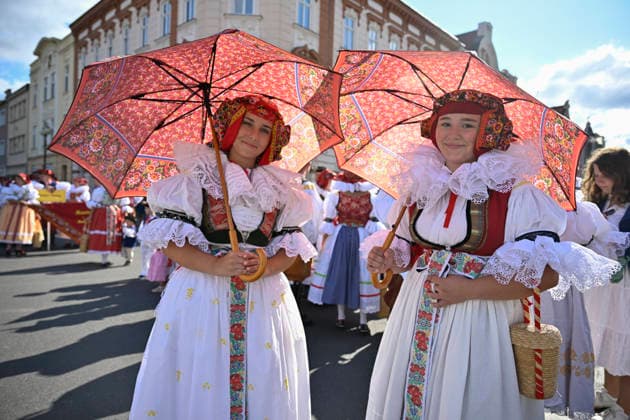 Dozinky (Harvest Festival), which recalls the customs after the end of the harvest in Kromeriz, Czech Republic, August 22, 2026. (CTKxPhoto DaliborxGluck) CTKPhotoP2026082202582  CTKPhotoP2026082202582