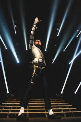 SaO PAULO, SP - 21.08.2026: RODRIGO TEASER TRIBUTO AO REI DO POP - Rodrigo Teaser returns to the stage at Tokio Marine Hall in Sao Paulo with the show "Tribute to the King of Pop," following a hugely successful run with sold-out extra shows in the capital. x3002140x  TecaxLamboglia