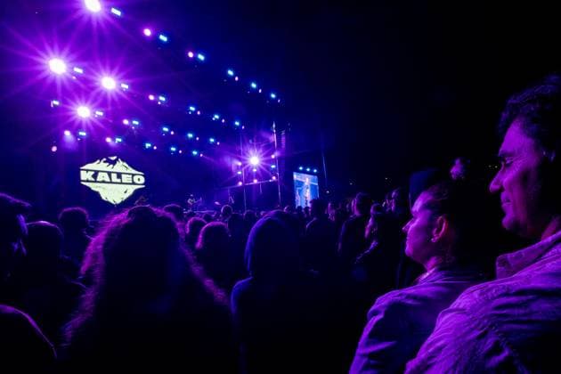 Icelandic blues?rock band Kaleo performs in Vilar de Mouros, Portugal - 22 Aug 2026 Fans seen as the Icelandic blues?rock band Kaleo perform during the fourth day of the Vilar de Mouros Festival. Vilar de Mouros Portugal Copyright: xDiogoxBaptistax xSOPAxImagesx DB_KALEO20260821_037