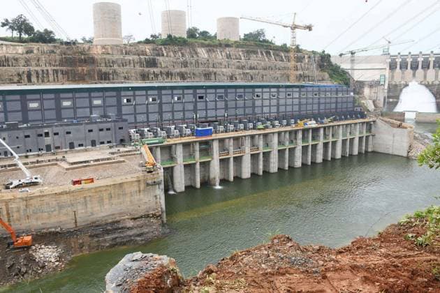 Opening ceremony of Julius Nyerere Hydropower Station in Tanzania STIEGLER S GORGE, TANZANIA - AUGUST 22: (----EDITORIAL USE ONLY -MANDATORY CREDIT - EGYPTIAN CABINET HANDOUT - NO MARKETING NO ADVERTISING CAMPAIGNS - DISTRIBUTED AS A SERVICE TO CLIENTS----) A view of the giant Julius Nyerere hydroelectric power plant and dam, built by Egypt on the Rufiji River to generate hydroelectric power, in Stiegler s Gorge area, Tanzania on August 22, 2026. Egyptian Cabinet Handout Anadolu Stiegler s Gorge Tanzania. Editorial use only. Please get in touch for any other usage.  Copyright: x2026xAnadoluxEgyptianxCabinet Handoutx
