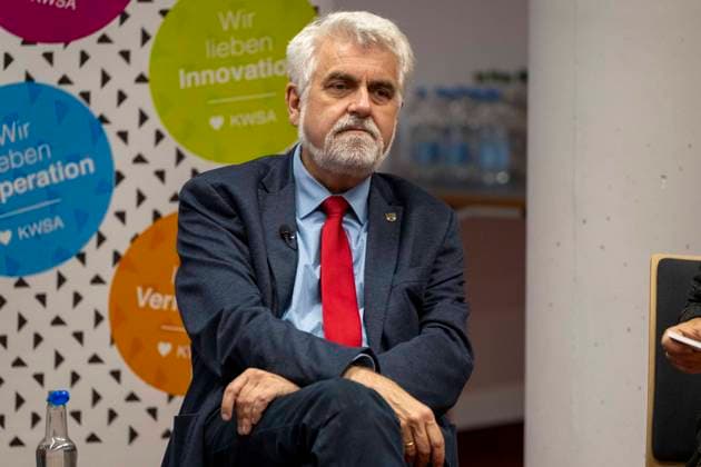 Wahlforum des Kreativwirtschaft Sachsen-Anhalt e.V.KWSA im MMZ Halle Saale Halle Saale,Deutschland 22. August 2026 Im Bild:Prof.Dr.Armin Willingmann (SPD) Minister für Wissenschaft, Energie, Klimaschutz und Umwelt Halle Saale Mitteldeutsches Medienzentrum Sachsen Anhalt Deutschland *** Election Forum of the Creative Industries of Saxony-Anhalt e.V. (KWSA) at the MMZ Halle Saale, Halle Saale, Germany, August 22, 2026. Pictured: Prof. Dr. Armin Willingmann, SPD Minister for Science, Energy, Climate Protection, and the Environment, Halle Saale, Central German Media Center, Saxony-Anhalt, Germany