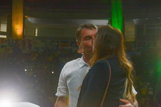 RECORD DATE NOT STATED Flavio Bolsonaro (PL) Maracanazinho RJ Rio de Janeiro (RJ), 08 22 2026 - Campaign Electoral Flavio Bolsonaro RJ - The then presidential candidate Flavio Bolsonaro participated in the launch of Douglas Ruas s electoral campaign for governor of the state of Rio de Janeiro RJ. The event brings together thousands of supporters at the Maracanazinho stadium, Maracana neighborhood, northern zone of Rio de Janeiro, (22) August 2026.(Foto: Fausto Maia Thenews2 imago images) Flavio Bolsonaro (PL) Maracanazinho RJ  Copyright: xFaustoxMaiax