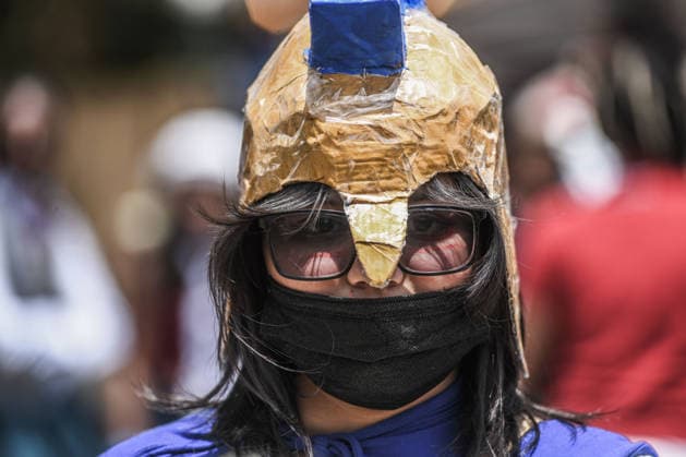 Nairobi Comic-Con Festival NAIROBI, KENYA - AUGUST 22: Youth dressed in costumes and accessories representing popular comic book and anime characters pose at the Carnivore Grounds in Nairobi, Kenya, on August 22, 2026, during the Nairobi Comic-Con (NAICCON). The annual pop culture festival brought together comic fans, gamers, cosplayers, and digital creators from across the region to celebrate creative arts, gaming tournaments, and comic book culture. Gerald Anderson Anadolu Nairobi Kenya. Editorial use only. Please get in touch for any other usage.  Copyright: x2026xAnadoluxGeraldxAndersonx