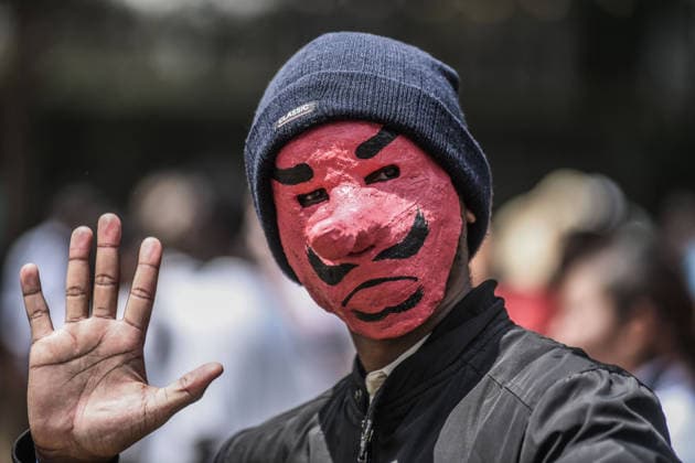 Nairobi Comic-Con Festival NAIROBI, KENYA - AUGUST 22: Youth dressed in costumes and accessories representing popular comic book and anime characters pose at the Carnivore Grounds in Nairobi, Kenya, on August 22, 2026, during the Nairobi Comic-Con (NAICCON). The annual pop culture festival brought together comic fans, gamers, cosplayers, and digital creators from across the region to celebrate creative arts, gaming tournaments, and comic book culture. Gerald Anderson Anadolu Nairobi Kenya. Editorial use only. Please get in touch for any other usage.  Copyright: x2026xAnadoluxGeraldxAndersonx