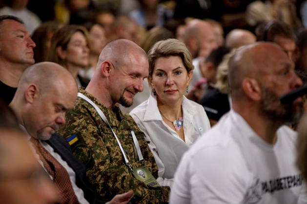 Guests attend the Ninth International Veterans Forum, Kyiv, Ukraine, August 22, 2026. Hundreds of veterans, representatives of the Ukrainian government, foreign partners, and distinguished guests took part in the large-scale annual event, which serves as Ukraine’s principal platform for dialogue on the development and implementation of state veterans’ policy. (Photo by Marianna Kotyk Ukrinform) Ninth International Veterans Forum in Kyiv  Copyright: xMariannaxKotykx
