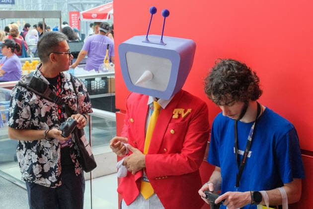 August 22, 2026, New York, New York, USA: Cosplay character at Anime NYC a four day event at the Javits Center. It is the largest anime convention on the east coast bringing together 150K fans from around the world showcasing the best of Japanese Pop Culture.with unique exhibits, exclusive screenings and appearances by top creators from Japan and beyond. Not to mention merchandise of every description for sale. New York USA - ZUMAh156 20260822_znp_h156_001 Copyright: xMiloxHessx
