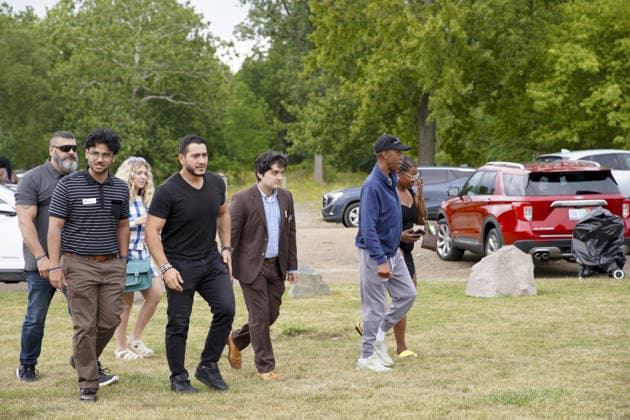 Michigan Democratic US Senate candidate El-Sayed addresses supporters at campaign event in Michigan REDFORD TOWNSHIP, MICHIGAN - AUGUST 22: Michigan Democratic US Senate candidate Abdul El-Sayed arrives for the Redford Township Democratic Club campaign cookout in Redford Township, Michigan, United States on August 22, 2026. Katie McTiernan Anadolu Michigan United States. Editorial use only. Please get in touch for any other usage.  Copyright: x2026xAnadoluxKatiexMcTiernanx