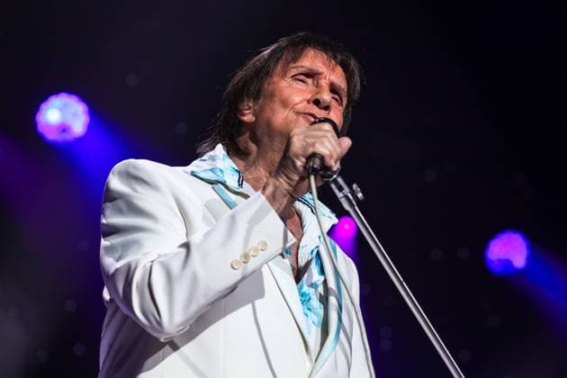 Roberto Carlos performs in Sao Paulo. Sao Paulo, SP. 22.08.2026 - Roberto Carlos - Singer Roberto Carlos during a performance at Espaco Unimed, in the Barra Funda neighborhood, west side of Sao Paulo, this Saturday, August 22, 2026.(Foto: Marina Uezima Brazil Photo Press Brazil Photo Press) INTERNATIONAL Sao Paulo Sao Paulo Brasil Copyright: xMarinaxUezimax