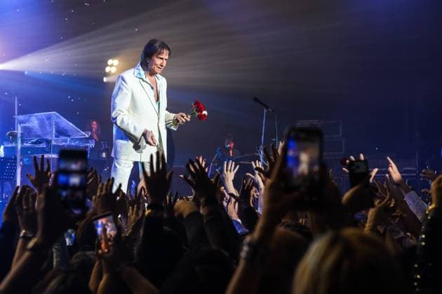 Roberto Carlos performs in Sao Paulo. Sao Paulo, SP. 22.08.2026 - Roberto Carlos - Singer Roberto Carlos during a performance at Espaco Unimed, in the Barra Funda neighborhood, west side of Sao Paulo, this Saturday, August 22, 2026.(Foto: Marina Uezima Brazil Photo Press Brazil Photo Press) INTERNATIONAL Sao Paulo Sao Paulo Brasil Copyright: xMarinaxUezimax