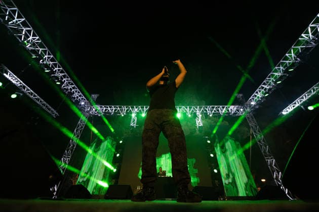 Palestinian rapper Shabjdeed performs in Damascus DAMASCUS, SYRIA - AUGUST 22: Palestinian rap artist Shabjdeed performs during a concert in Damascus, Syria, on August 22, 2026. Shabjdeed, whose songs address restrictions on movement, Israeli attacks and daily life in the West Bank, drew interest from Syrian audiences. Hasan Belal Anadolu Damascus Syria. Editorial use only. Please get in touch for any other usage.  Copyright: x2026xAnadoluxHasanxBelalx