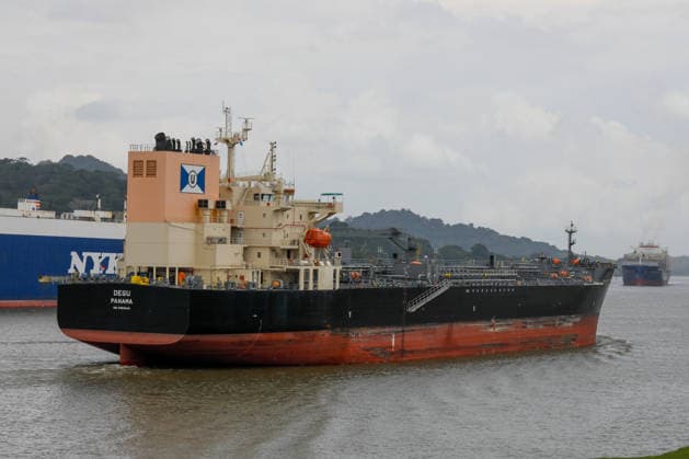 Panama Canal cuts daily transit slots amid reduced rainfall PANAMA CITY, PANAMA - AUGUST 22: A cargo vessel transits through the Panama Canal in Panama City, Panama, on August 22, 2026. The Panama Canal Authority announced temporary reductions in daily transit capacity at both the Neopanamax and Panamax locks due to below-expected rainfall in the canal watershed. Effective September 3, the number of daily slots at the Neopanamax Locks will be reduced to nine, while Panamax Locks will have 25 daily slots, falling to 23 from September 15. The authority said the measures aim to preserve service reliability and safeguard water resources for human consumption amid reduced precipitation despite the arrival of the rainy season and water-saving mea  Copyright: x2026xAnadoluxDanielxGonzalezx