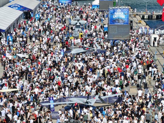 TEKNOFEST Blue Homeland KOCAELI, TURKIYE - AUGUST 23: TEKNOFEST Blue Homeland continues at the Golcuk Naval Shipyard Command in Kocaeli, Turkiye, on August 23, 2026. Organized under the main leadership of the Turkish National Defense Ministry and the Turkish Technology Team Foundation (T3 Foundation), with Anadolu as the Global Communication Partner, the event showcases Turkiye s maritime power, defense capabilities, and indigenous technologies. Gathering technology and defense industry enthusiasts around a maritime focus, the festival will welcome visitors through August 23. Ali Atmaca Anadolu Kocaeli Turkey. Editorial use only. Please get in touch for any other usage.  Copyright: x2026xAnadoluxAlixAtmacax
